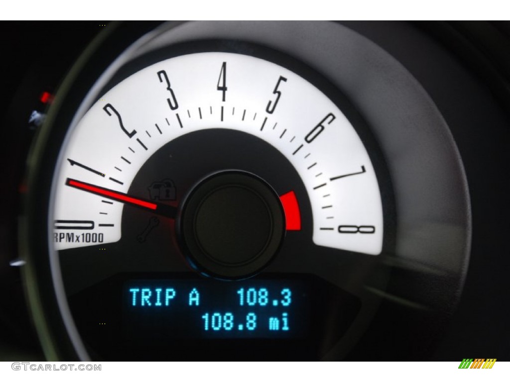 2012 Ford Mustang GT Premium Coupe Gauges Photo #59430814