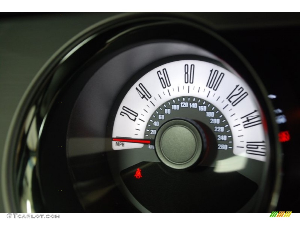 2012 Ford Mustang GT Premium Coupe Gauges Photo #59430823