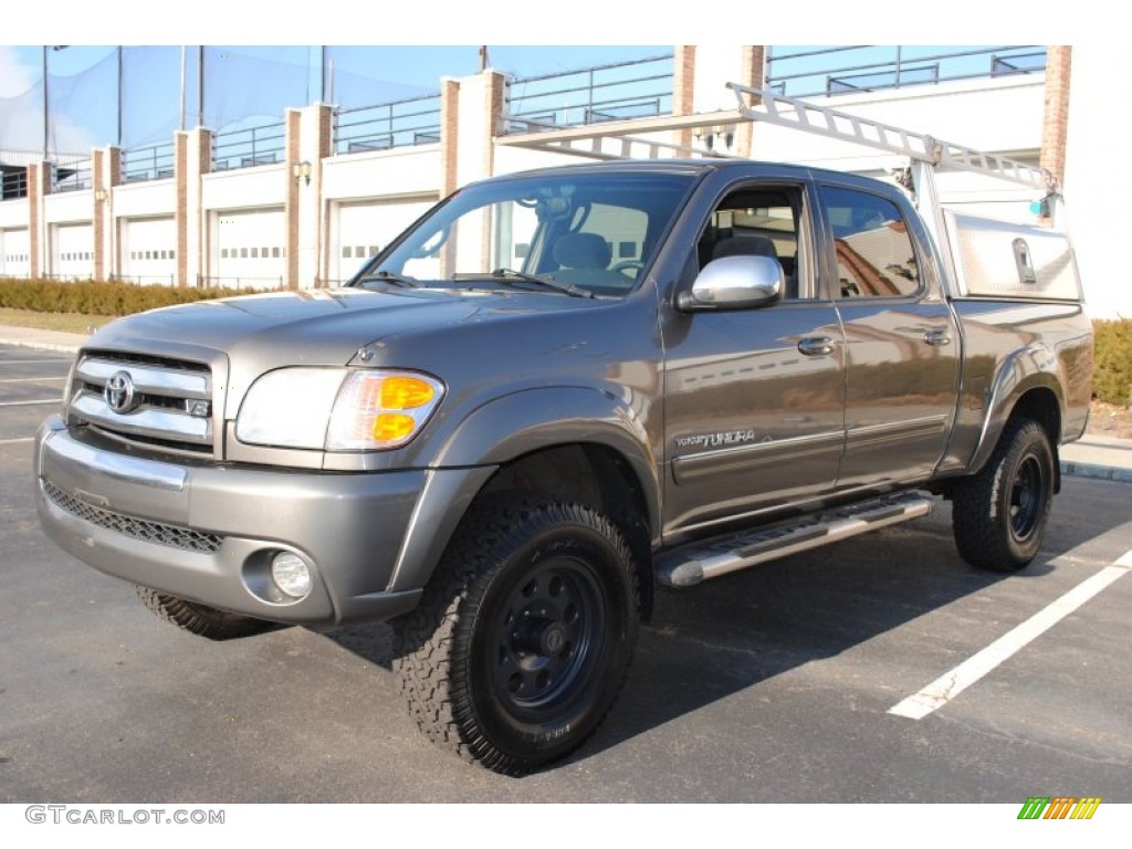 2004 Tundra SR5 Double Cab 4x4 - Phantom Gray Pearl / Gray photo #1