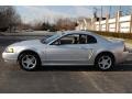 2003 Silver Metallic Ford Mustang V6 Coupe  photo #3