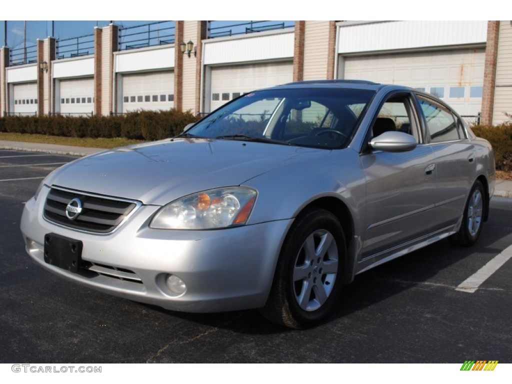 2002 Altima 2.5 SL - Sheer Silver Metallic / Charcoal Black photo #1