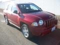 2008 Inferno Red Crystal Pearl Jeep Compass Sport  photo #1