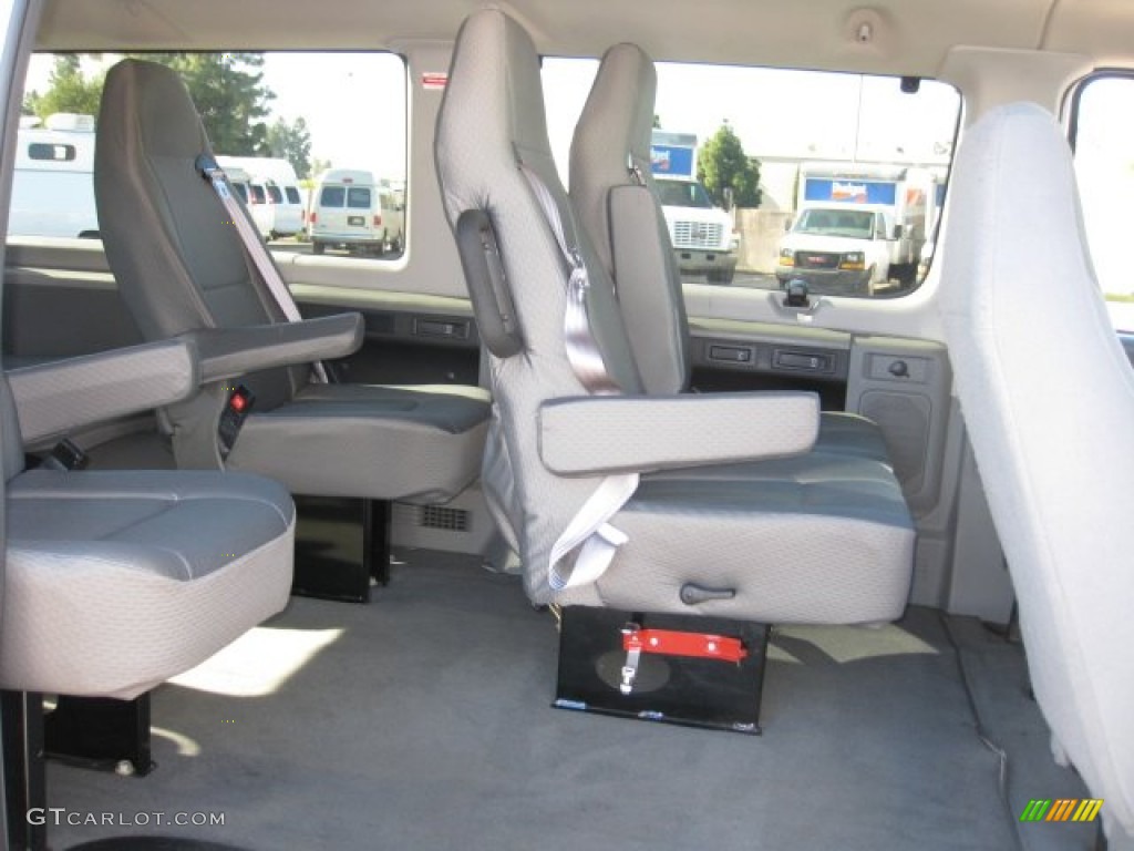 2008 E Series Van E150 Passenger - Oxford White / Medium Flint photo #7