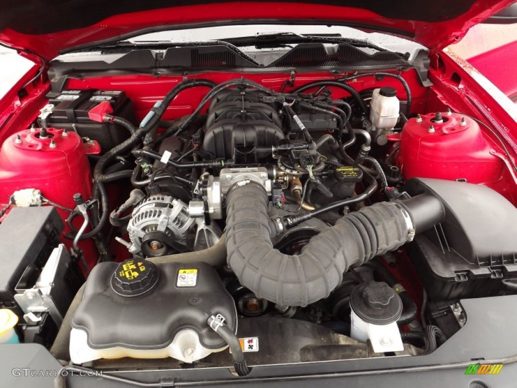 2010 Ford Mustang V6 Premium Coupe 4.0 Liter SOHC 12-Valve V6 Engine Photo #59435561