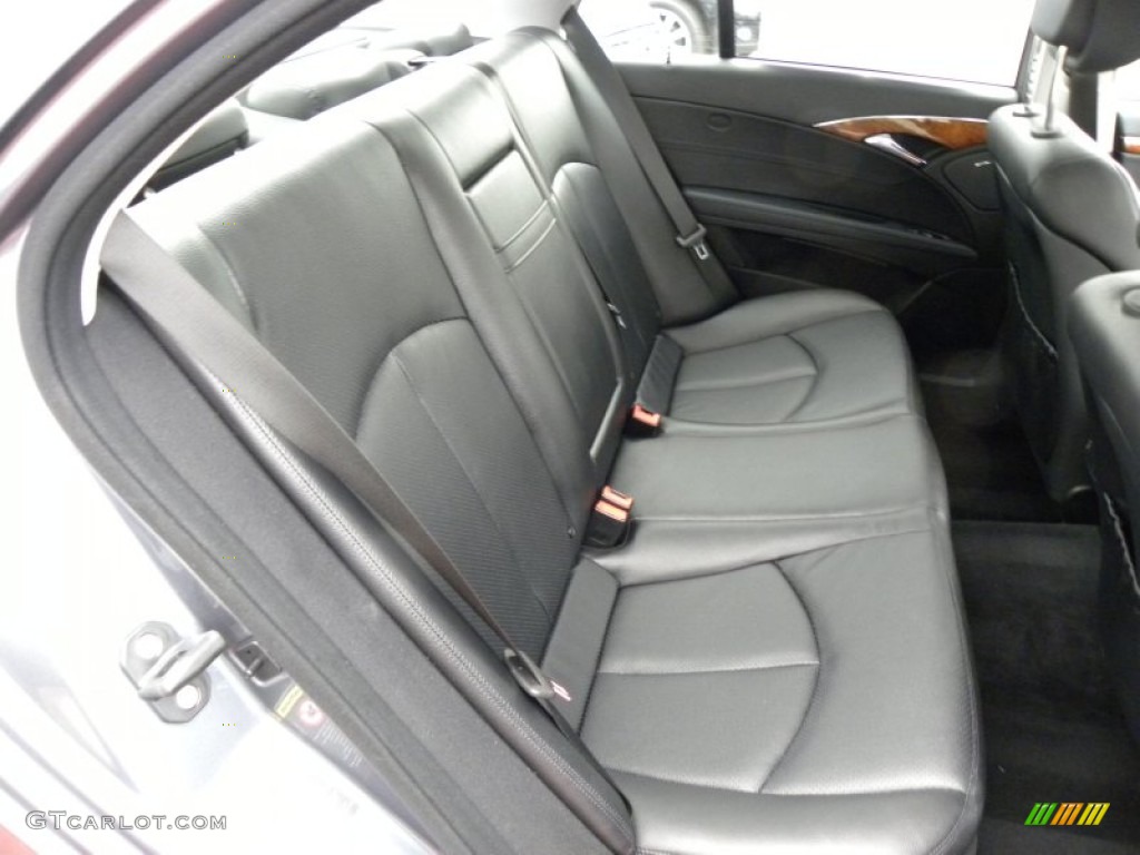 Black Interior 2007 Mercedes-Benz E 350 Sedan Photo #59435666