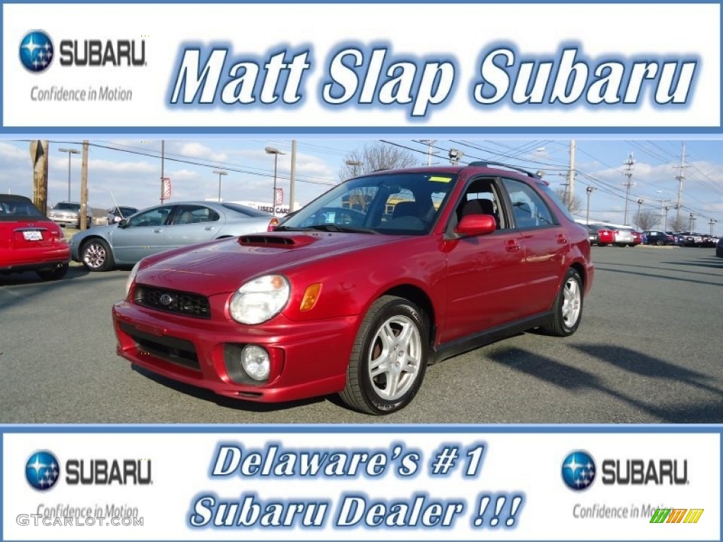 Sedona Red Pearl Subaru Impreza