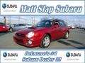 Sedona Red Pearl 2002 Subaru Impreza WRX Wagon