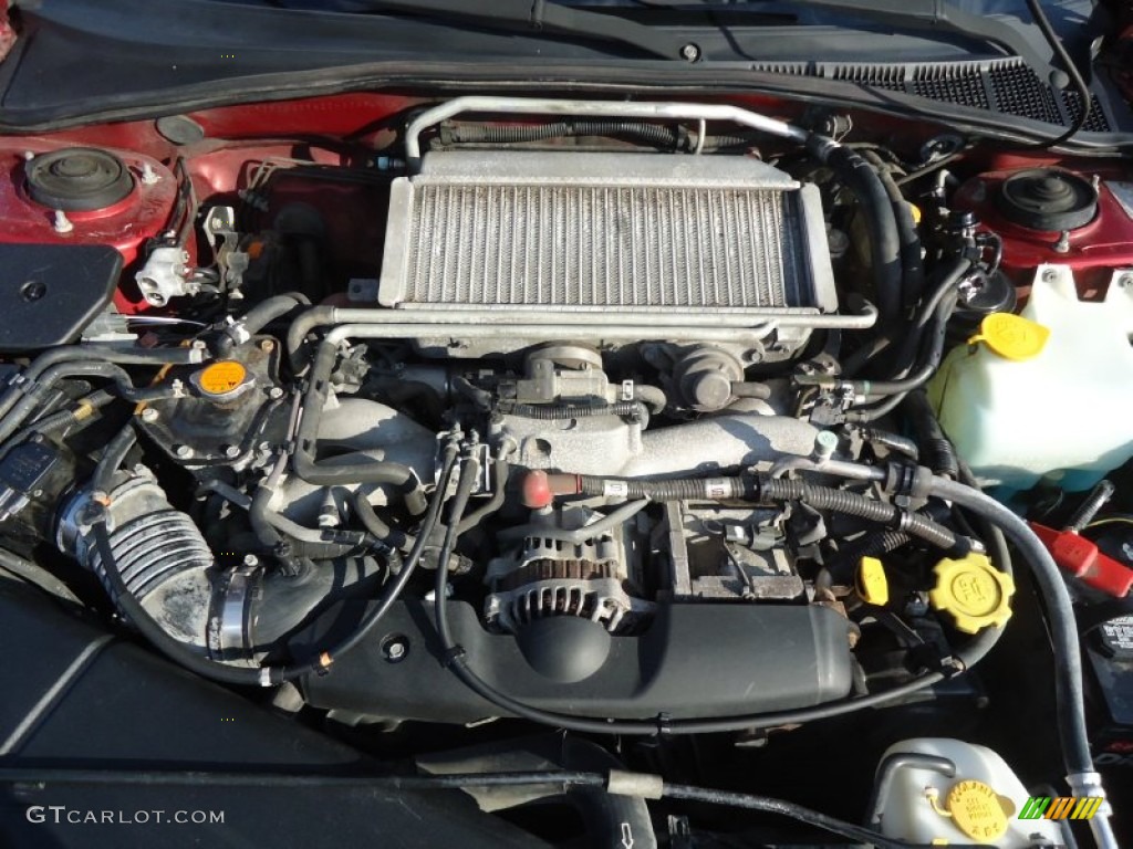 2002 Impreza WRX Wagon - Sedona Red Pearl / Black photo #15