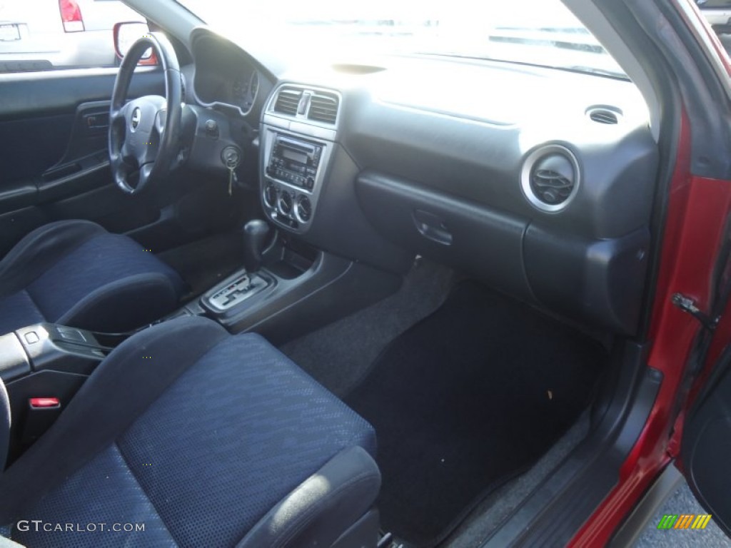 2002 Impreza WRX Wagon - Sedona Red Pearl / Black photo #16