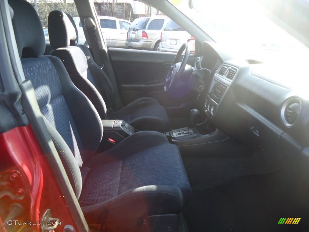 2002 Impreza WRX Wagon - Sedona Red Pearl / Black photo #17