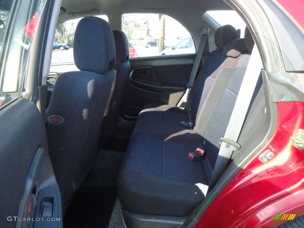 2002 Impreza WRX Wagon - Sedona Red Pearl / Black photo #22