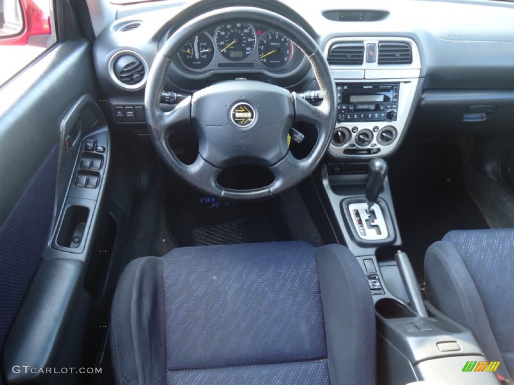 2002 Impreza WRX Wagon - Sedona Red Pearl / Black photo #24