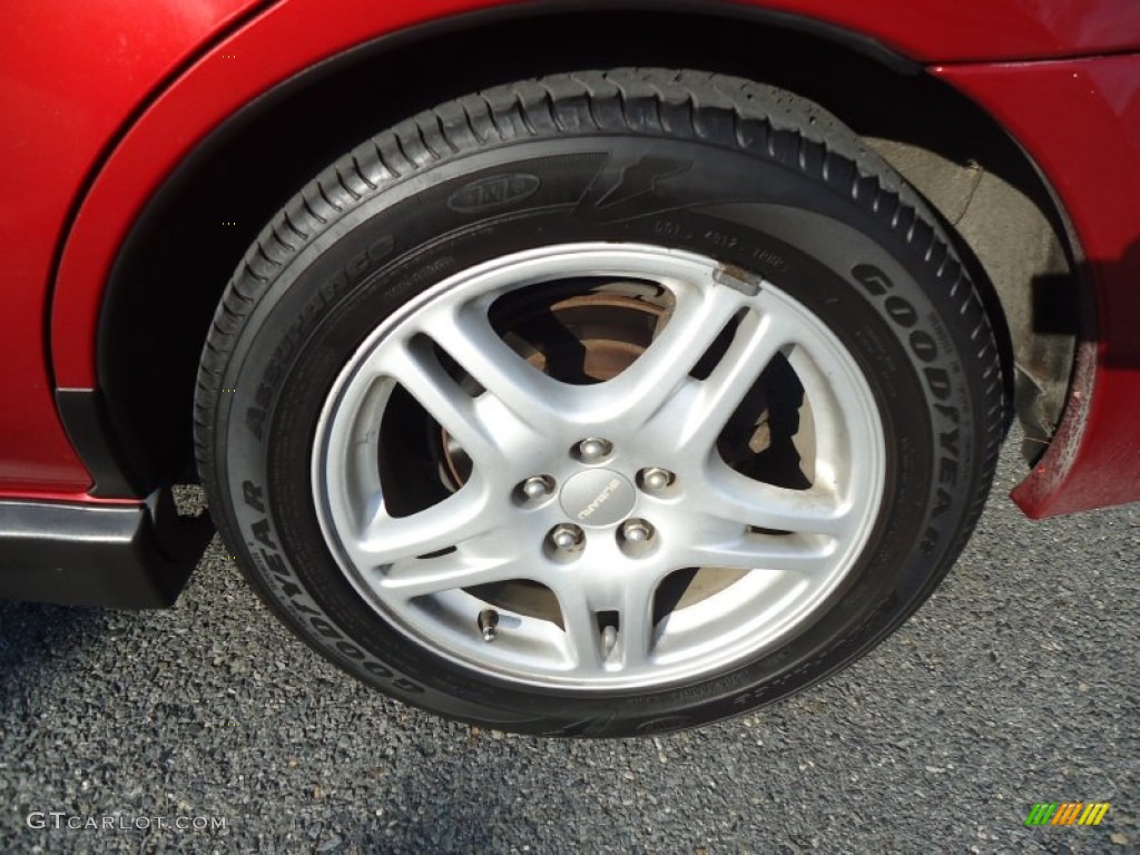 2002 Impreza WRX Wagon - Sedona Red Pearl / Black photo #25