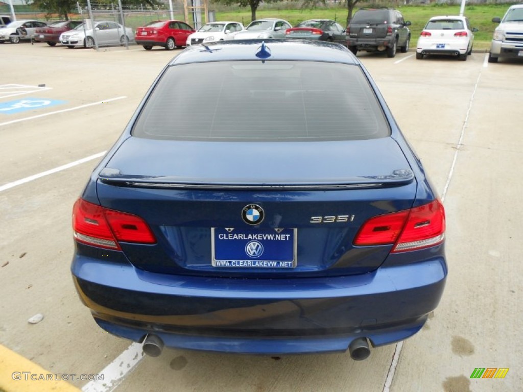 2007 3 Series 335i Coupe - Montego Blue Metallic / Black photo #6