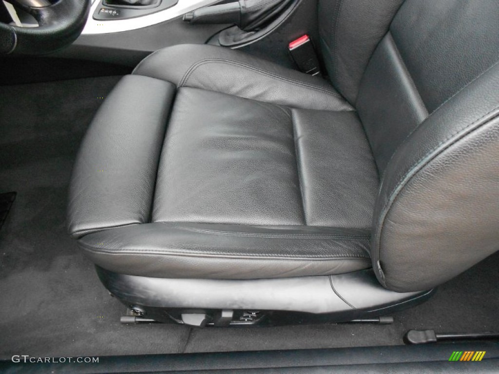 2007 3 Series 335i Coupe - Montego Blue Metallic / Black photo #14