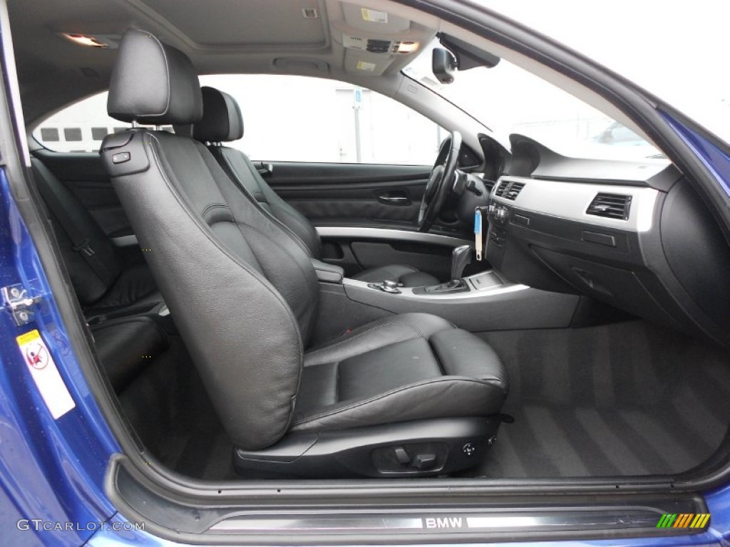 2007 3 Series 335i Coupe - Montego Blue Metallic / Black photo #15