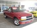 Dark Cherry Red Metallic 2003 Chevrolet S10 LS Regular Cab
