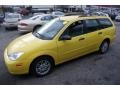 2002 Egg Yolk Yellow Ford Focus SE Wagon #59415825