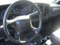 Graphite Gray 2002 Chevrolet Silverado 1500 LS Regular Cab 4x4 Steering Wheel