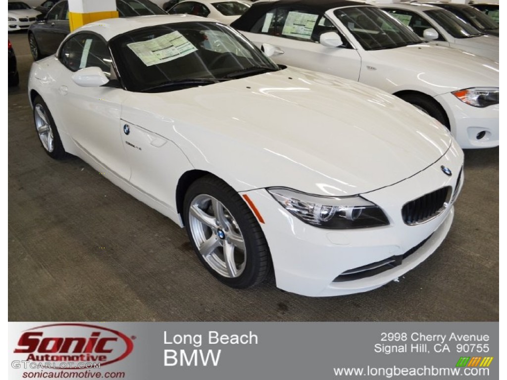 2012 Z4 sDrive28i - Alpine White / Black photo #1