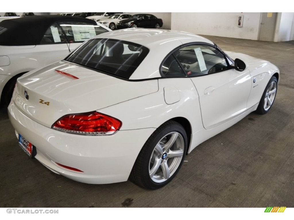2012 Z4 sDrive28i - Alpine White / Black photo #4