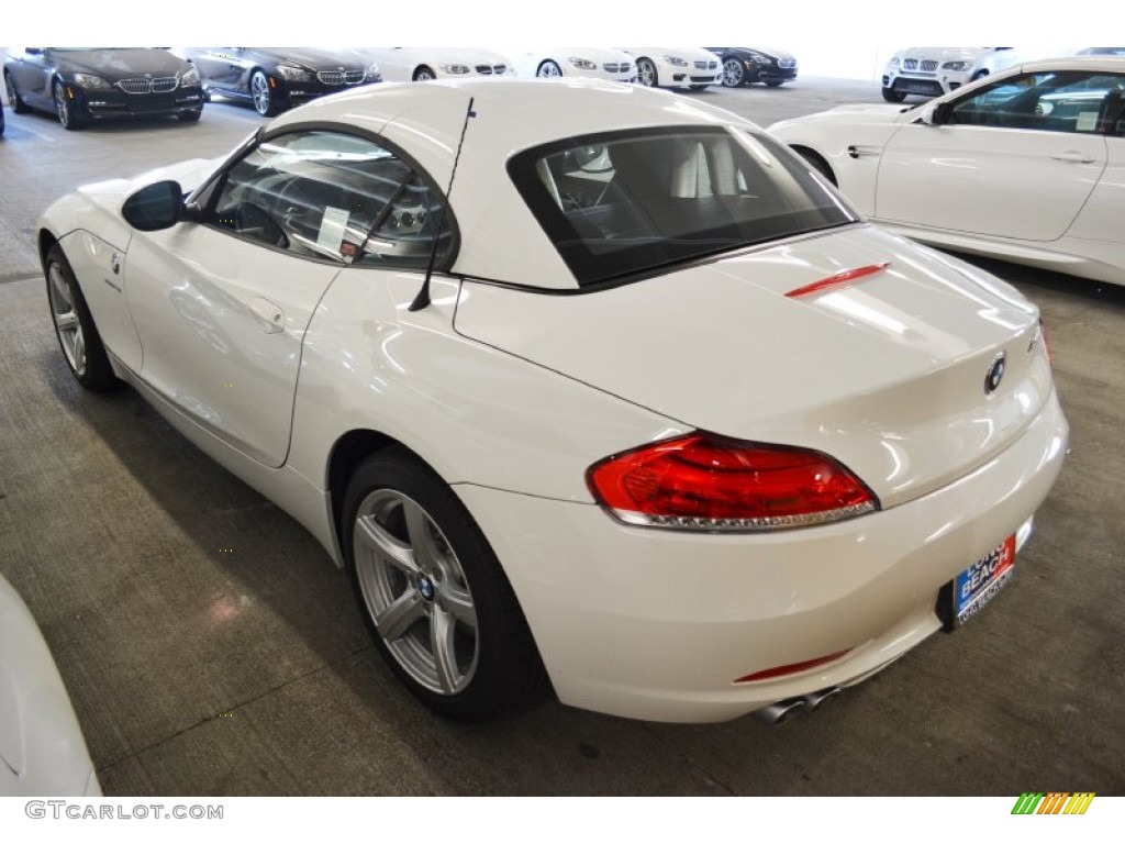 2012 Z4 sDrive28i - Alpine White / Black photo #5