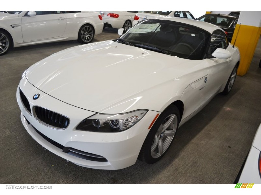 2012 Z4 sDrive28i - Alpine White / Black photo #9