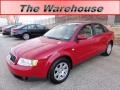 Amulet Red - A4 1.8T quattro Sedan Photo No. 1