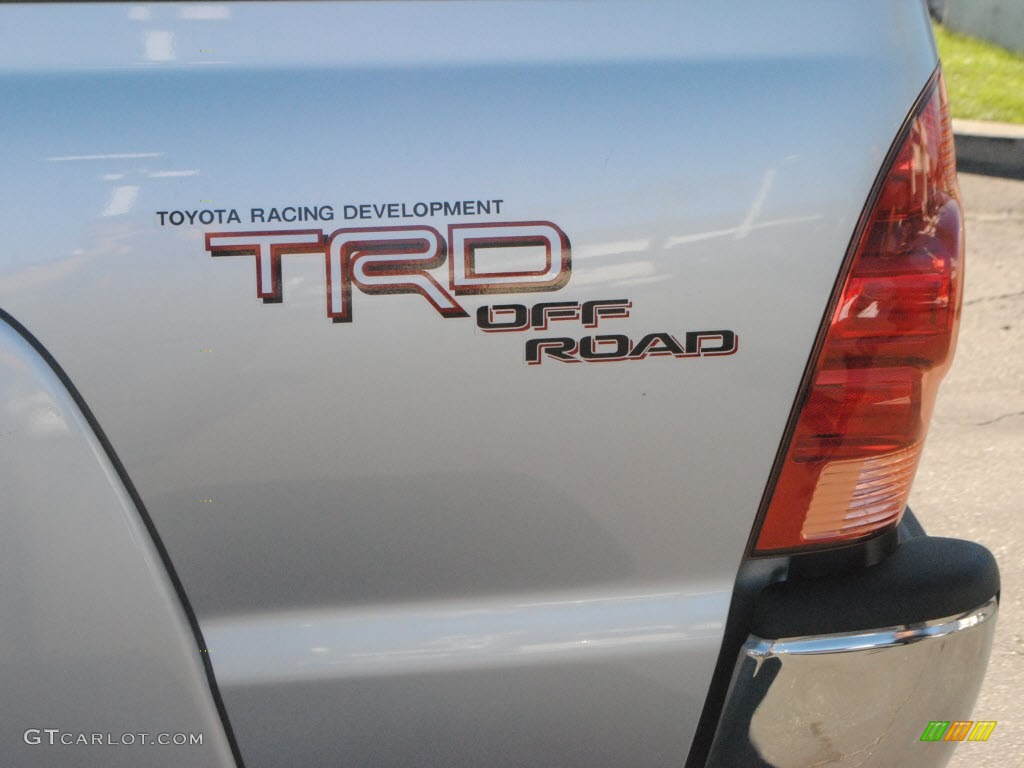 2008 Tacoma V6 PreRunner TRD Double Cab - Silver Streak Mica / Graphite Gray photo #13