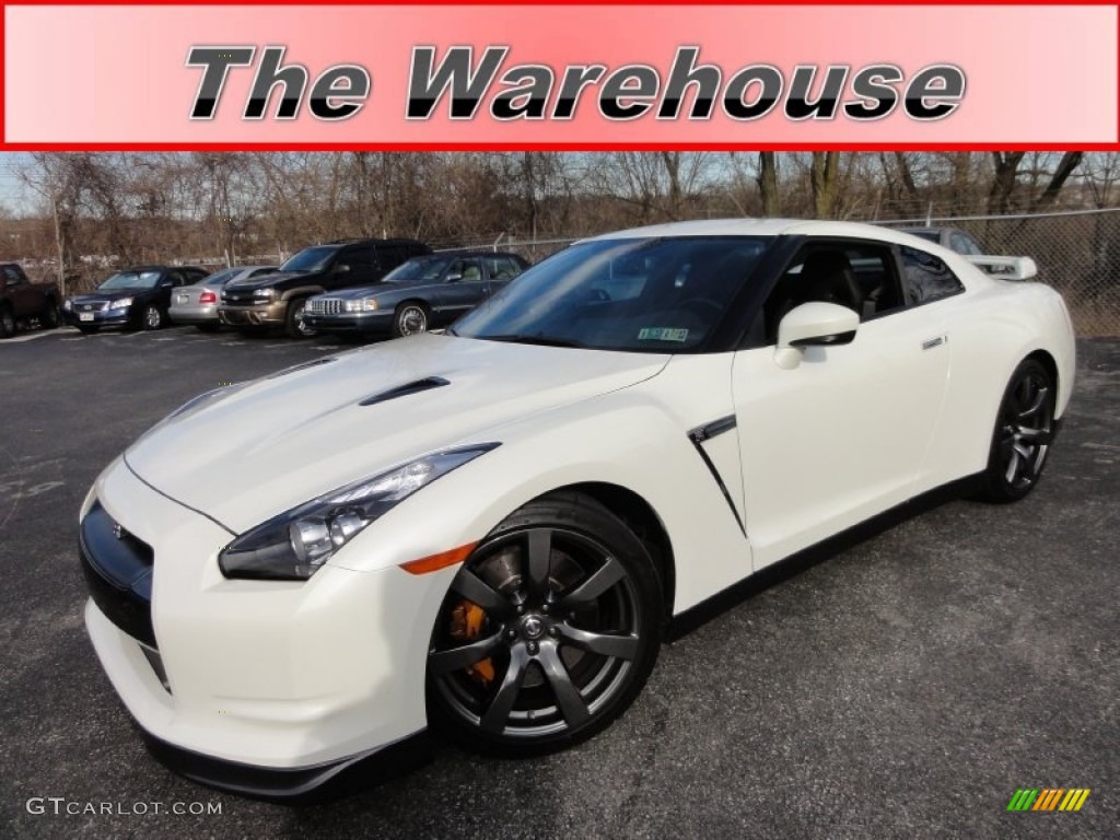 2009 GT-R Premium - Ivory White / Black photo #1