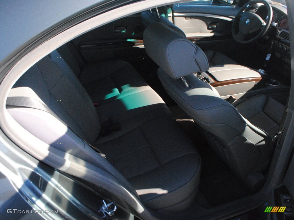 2008 7 Series 750i Sedan - Titanium Grey Metallic / Flannel Grey photo #5