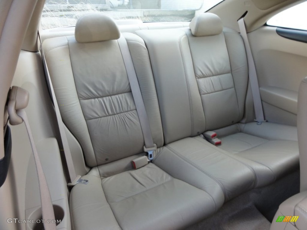 2003 Accord EX V6 Coupe - Taffeta White / Ivory photo #24