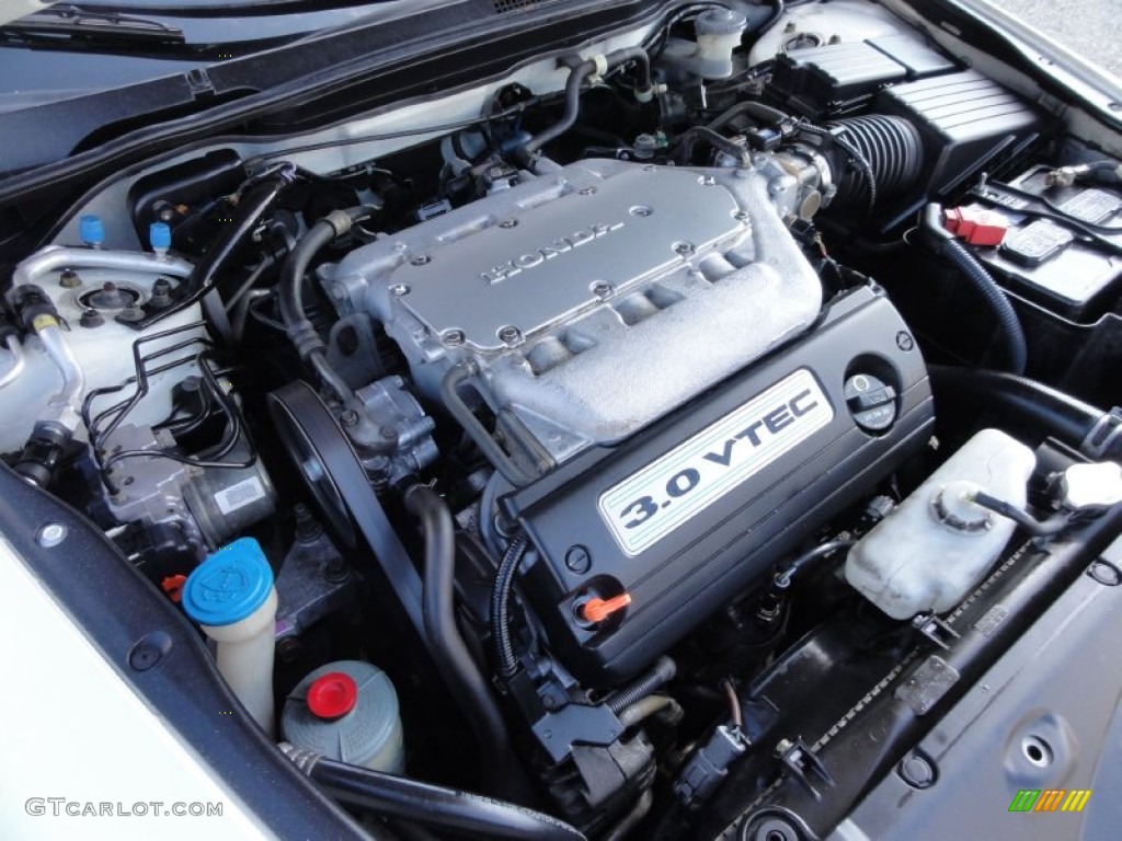 2003 Accord EX V6 Coupe - Taffeta White / Ivory photo #32