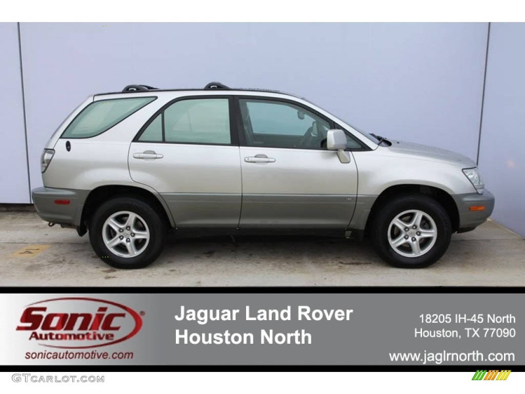 2001 RX 300 AWD - Millennium Silver Metallic / Black photo #1