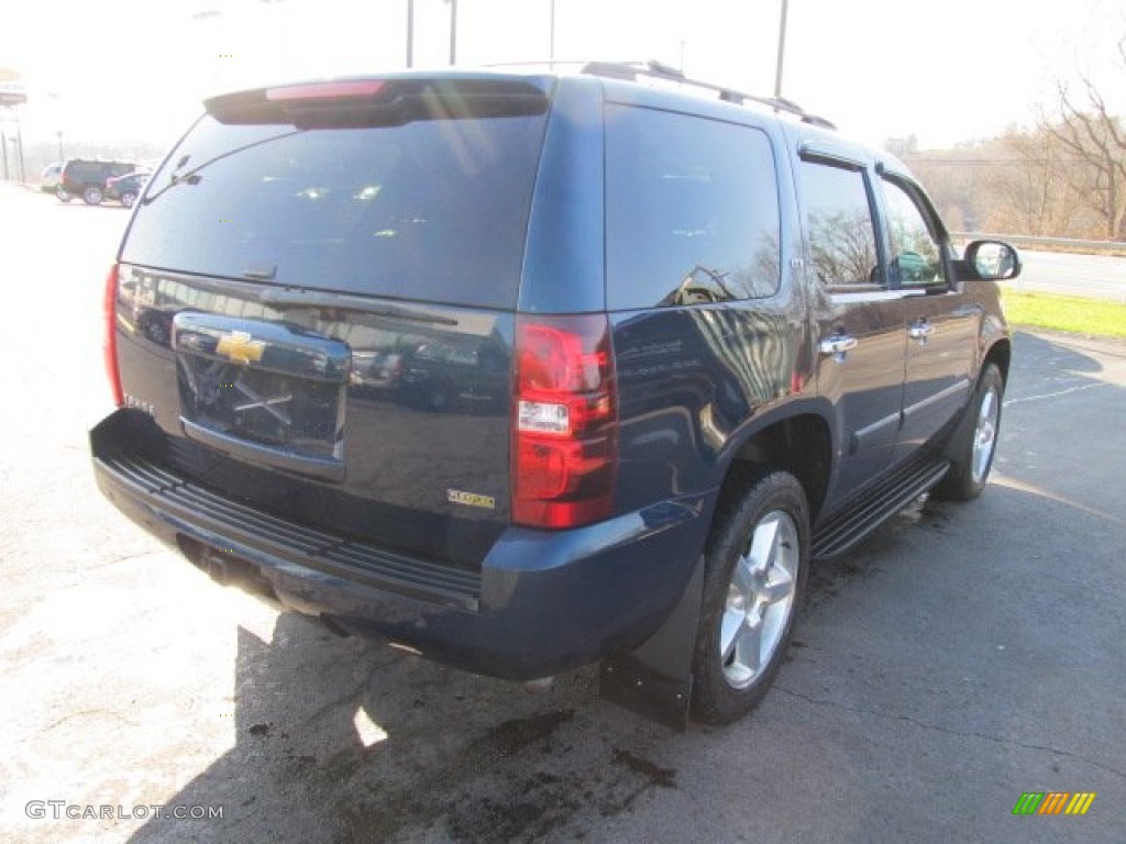 2007 Tahoe LTZ 4x4 - Bermuda Blue Metallic / Ebony photo #8