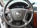2008 Chevrolet Avalanche Ebony Interior Steering Wheel Photo