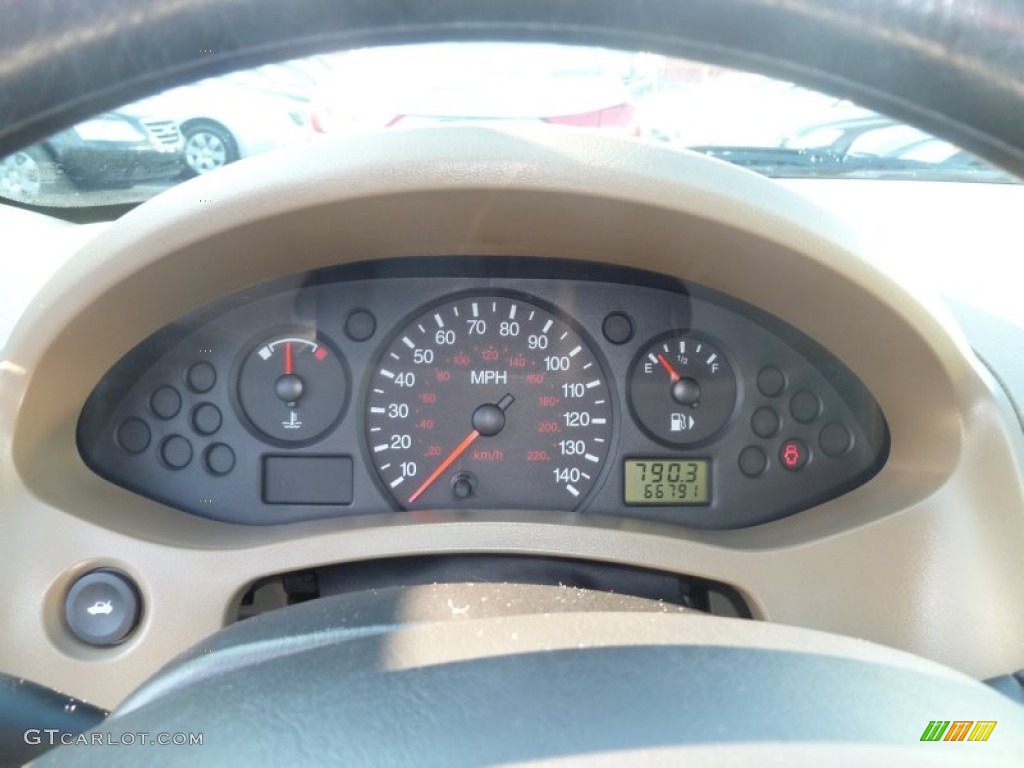 2007 Ford Focus ZX4 SE Sedan Gauges Photo #59452763