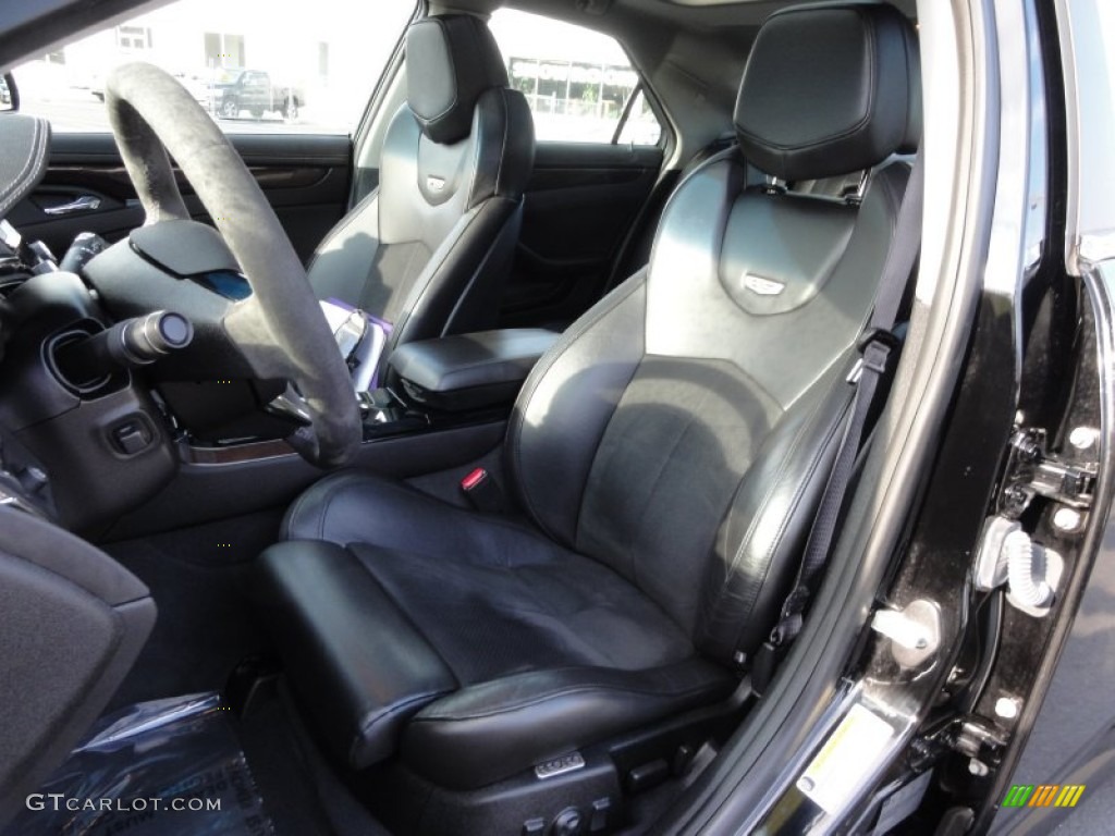 Ebony Interior 2011 Cadillac CTS -V Sedan Photo #59452802