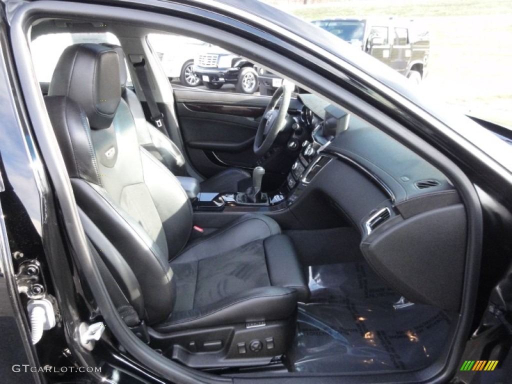Ebony Interior 2011 Cadillac CTS -V Sedan Photo #59452838