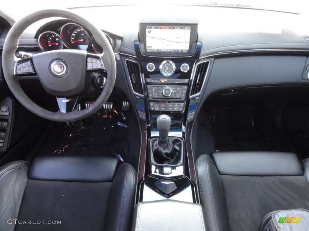 2011 Cadillac CTS -V Sedan Ebony Dashboard Photo #59452910