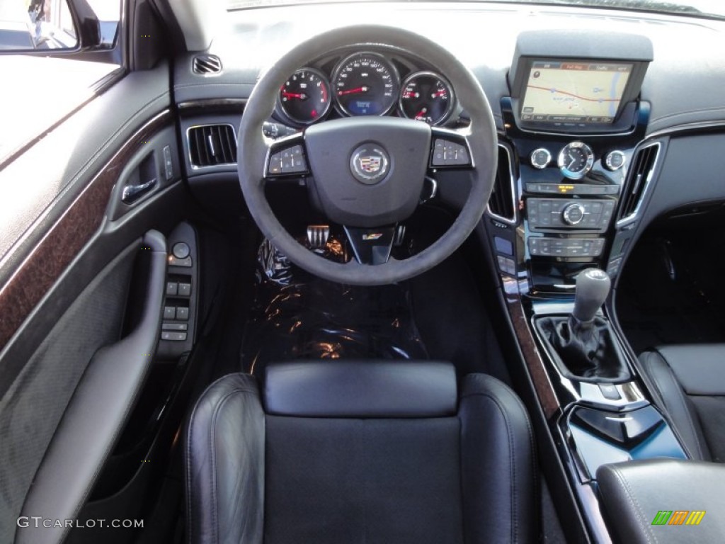 2011 Cadillac CTS -V Sedan Ebony Dashboard Photo #59452919