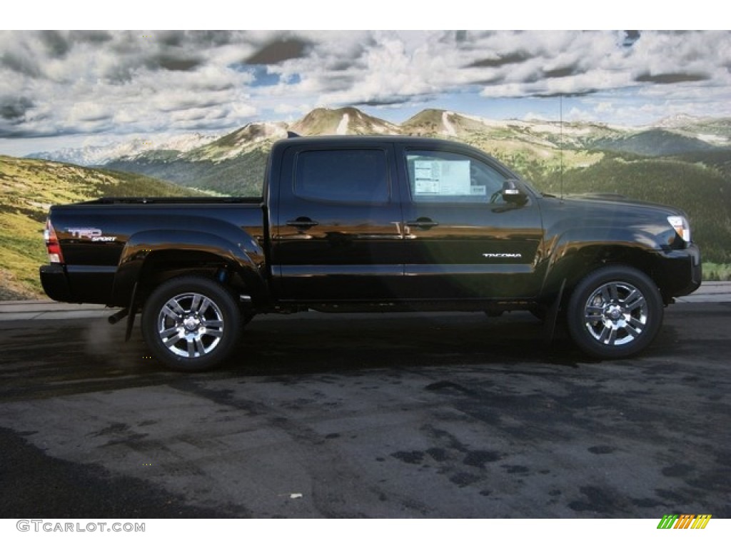 Black 2012 Toyota Tacoma V6 TRD Sport Double Cab 4x4 Exterior Photo #59454368