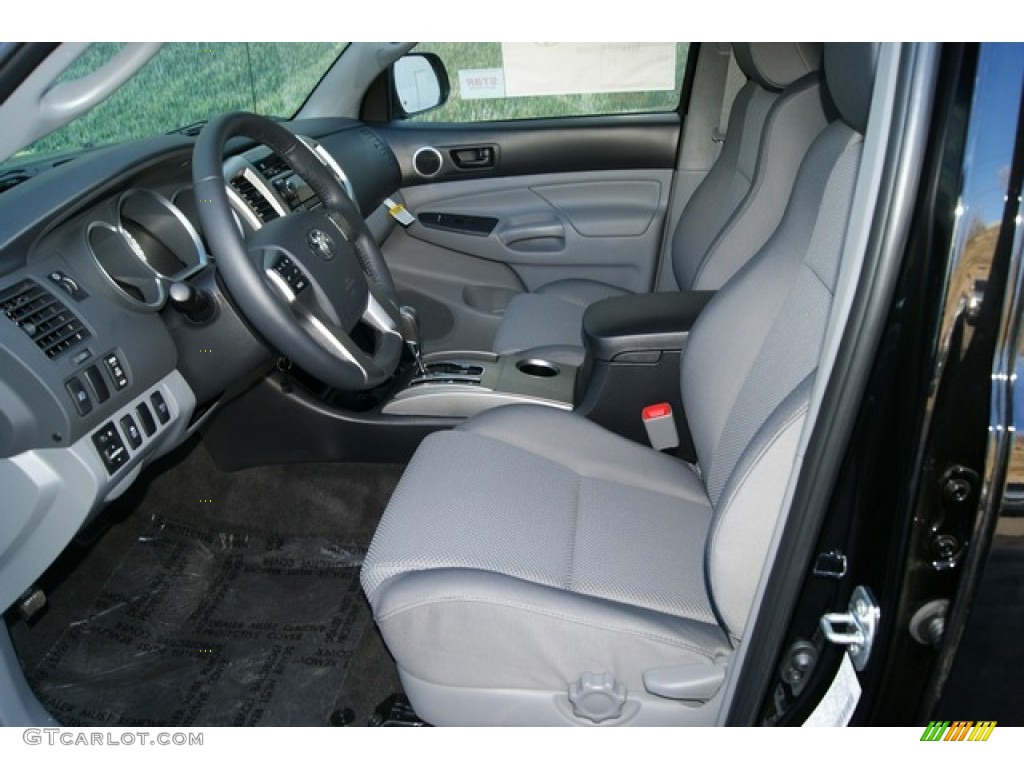 Graphite Interior 2012 Toyota Tacoma V6 TRD Sport Double Cab 4x4 Photo #59454386