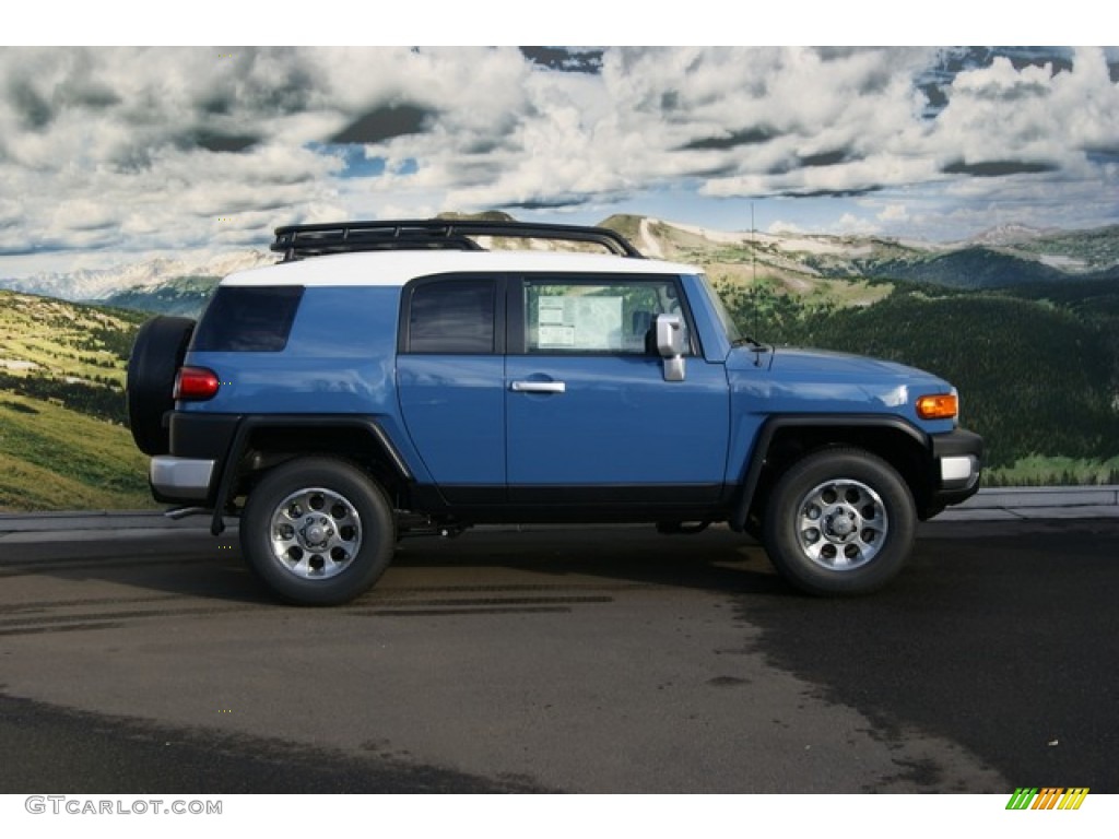 Cavalry Blue 2012 Toyota FJ Cruiser 4WD Exterior Photo #59454653
