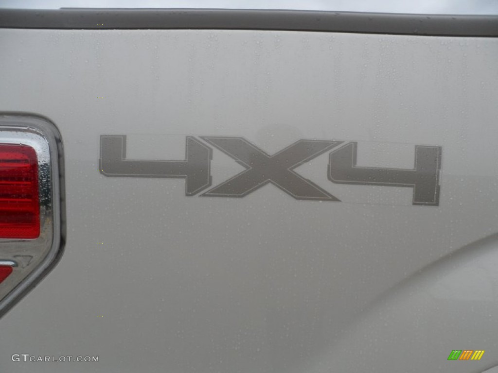 2009 F150 Lariat SuperCrew 4x4 - White Sand Tri Coat Metallic / Chaparral Leather/Camel photo #19
