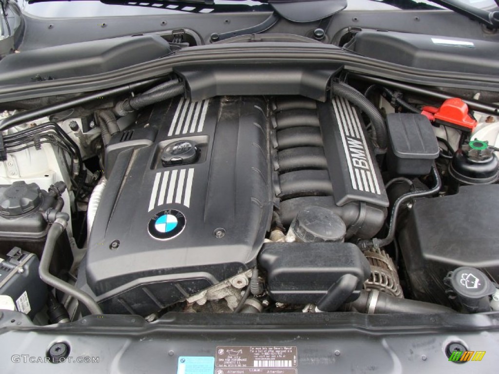 2008 BMW 5 Series 528xi Sedan 3.0L DOHC 24V VVT Inline 6 Cylinder Engine Photo #59455239