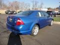 2012 Blue Flame Metallic Ford Fusion SE  photo #5