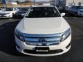 2012 White Platinum Tri-Coat Ford Fusion SEL  photo #8