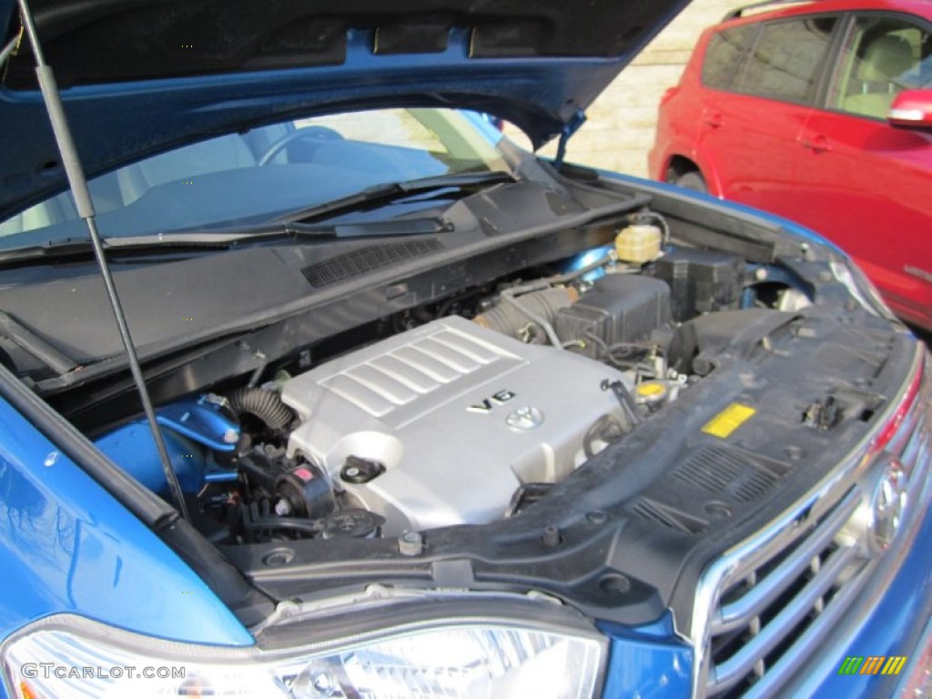 2008 Highlander Limited 4WD - Blue Streak Metallic / Ash Gray photo #33