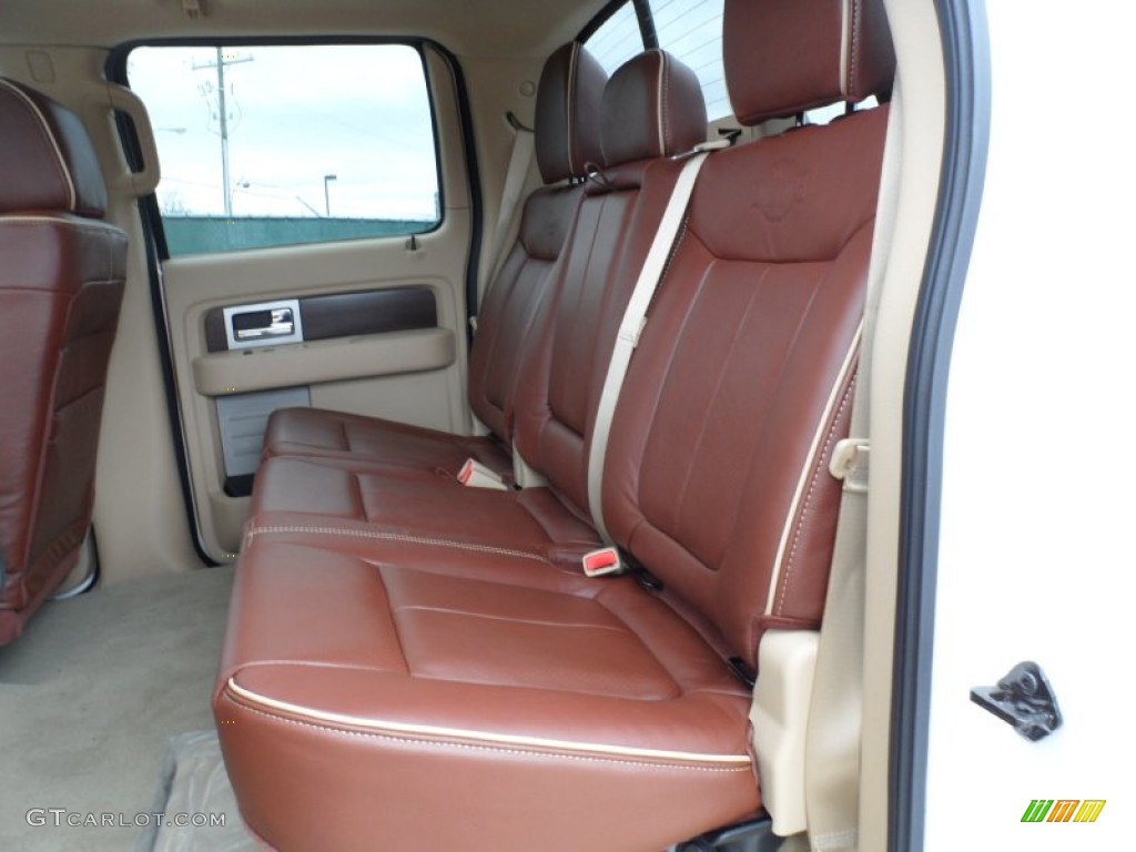 King Ranch Chaparral Leather Interior 2012 Ford F150 King Ranch SuperCrew 4x4 Photo #59457374